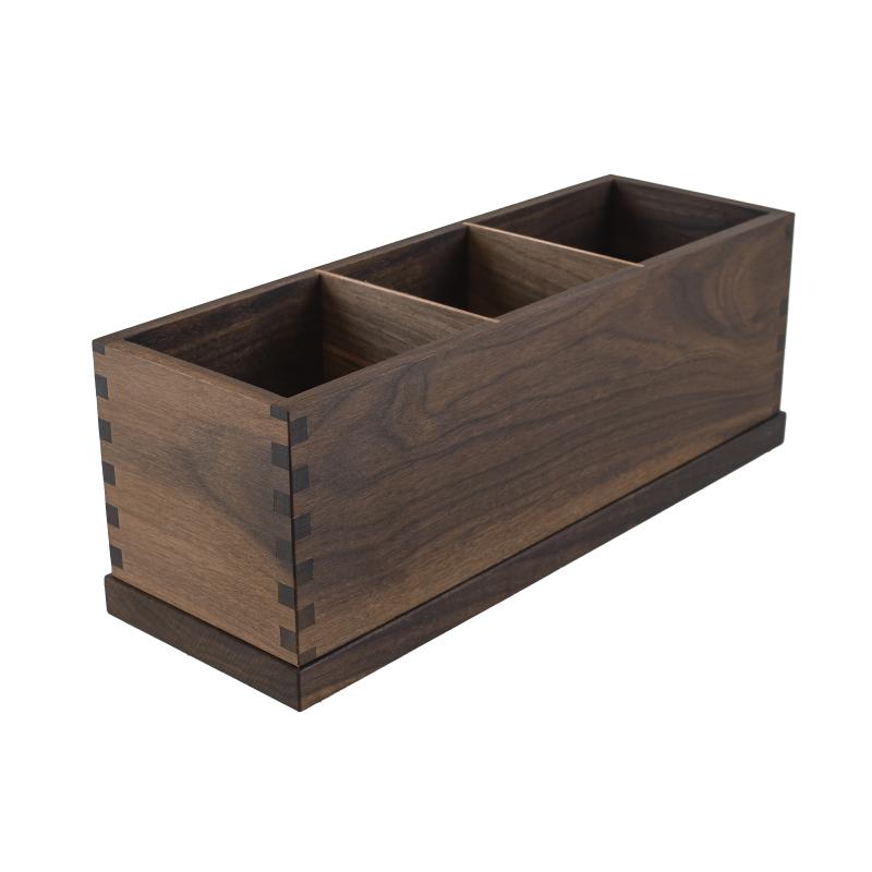 Besticklådor, brickor, bord, displayer i Valnöt - 3