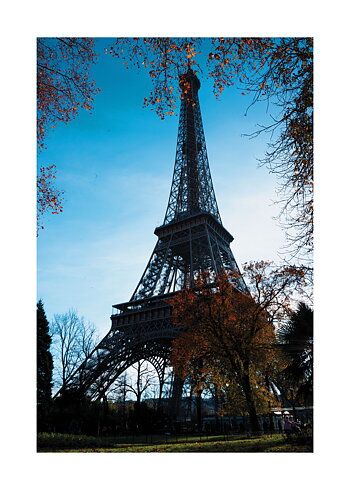 Eiffel Tower In Color - Poster