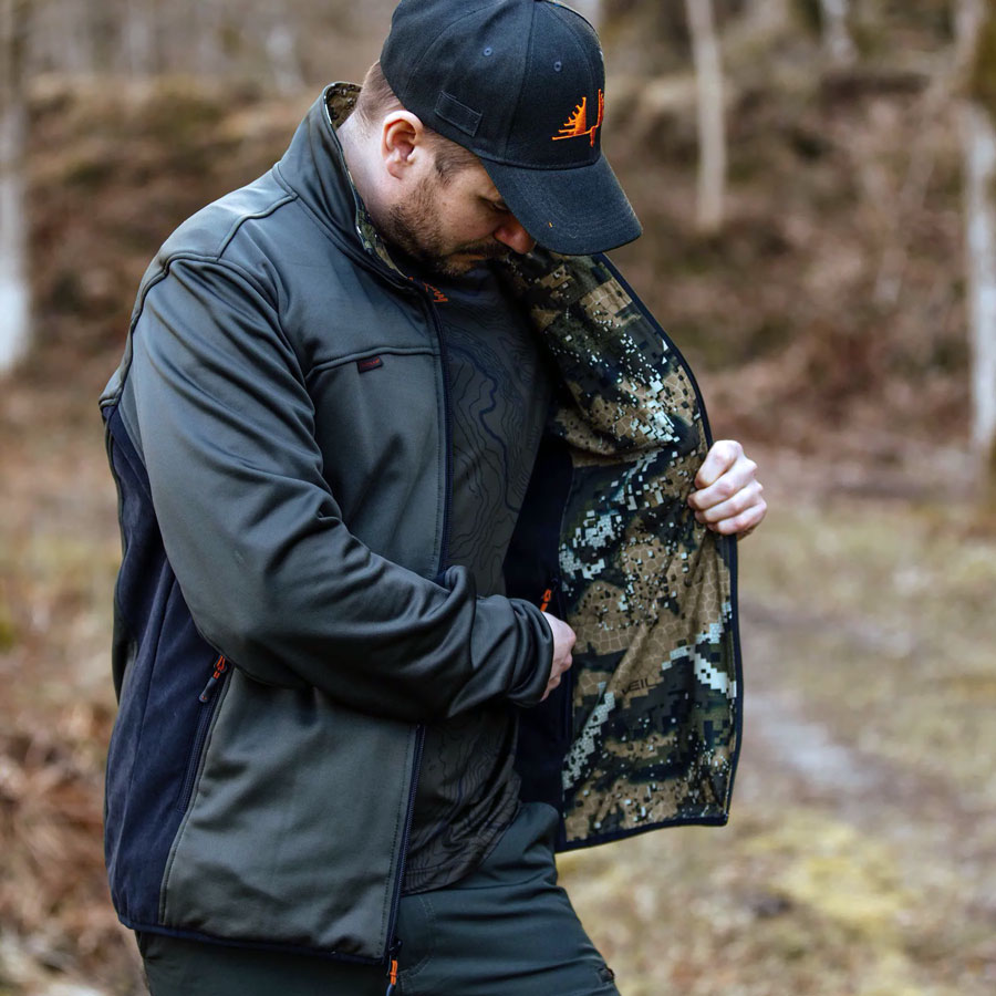 Swedteam Ridge Pro Reversible Hunting Jacket Desolve Veil - 6