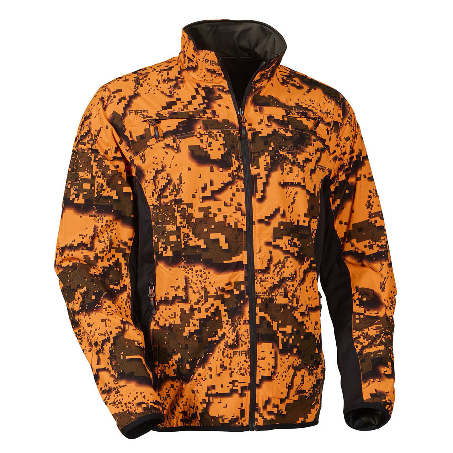 Swedteam Ridge Pro Reversible Hunting Jacket Desolve Fire