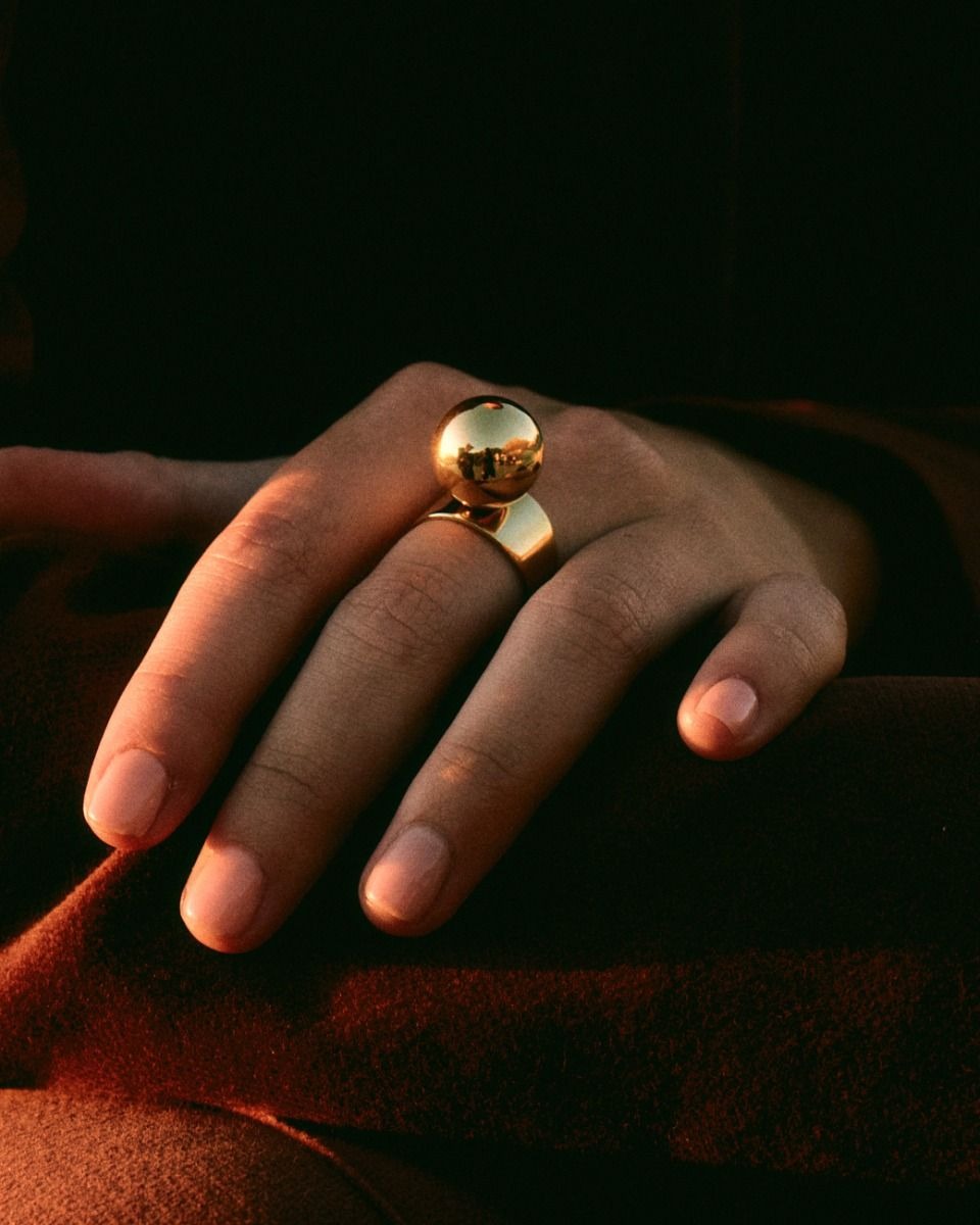 Sphere Ring Gold - Edblad - 4