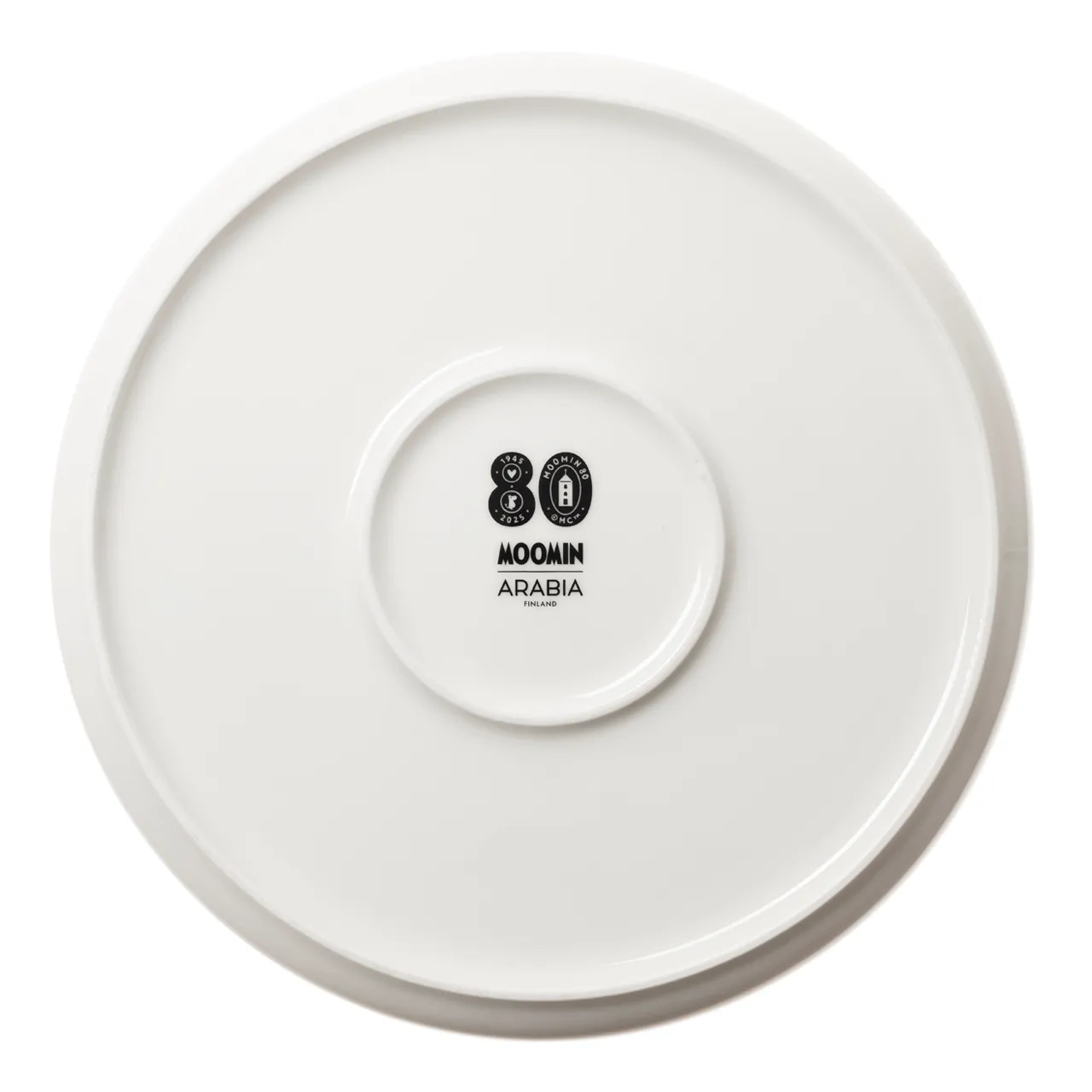 Arabia - Mumin - Pajform 28 cm - Festliga stunder (Moomin 80 stämpel i botten) - 3