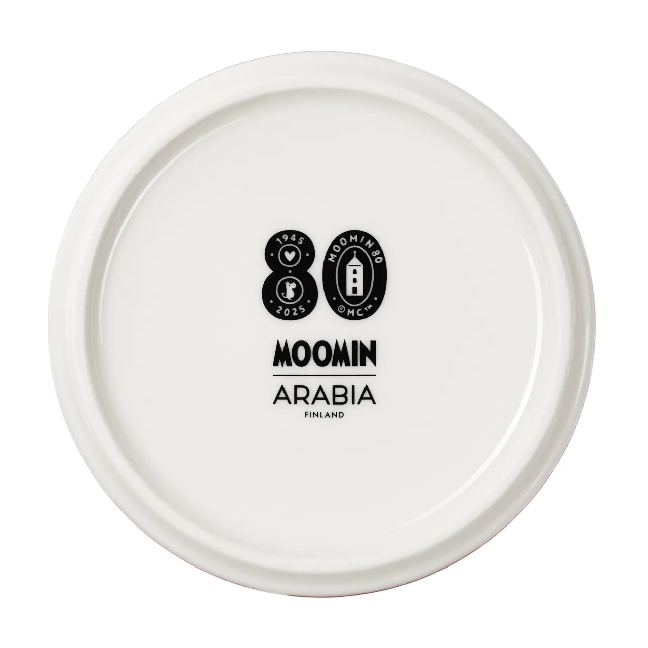 Arabia Mumin Kakburk 0,7 L - Festliga stunder (Moomin 80 stämpel i botten) - 3