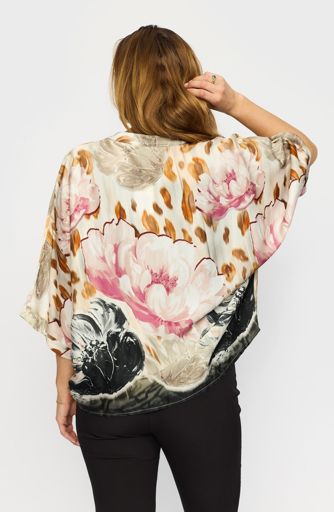 Thora Blouse - Rose Border - 2-Biz - 3