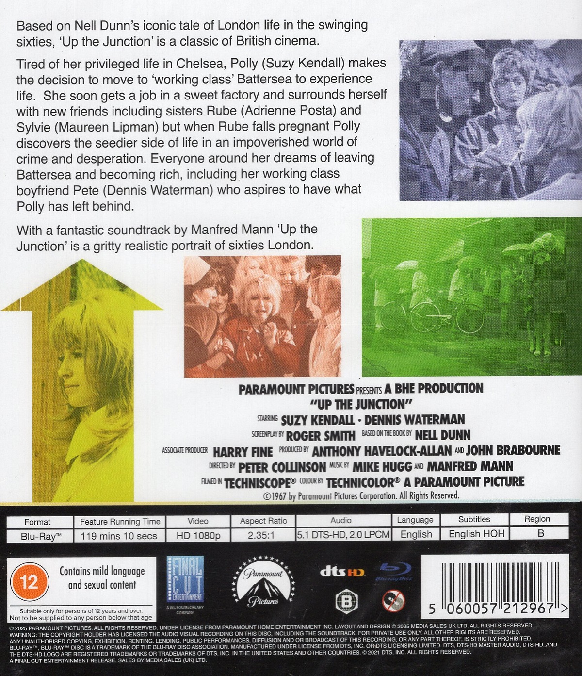 Up the Junction (ej svensk text) (Blu-ray) - 2