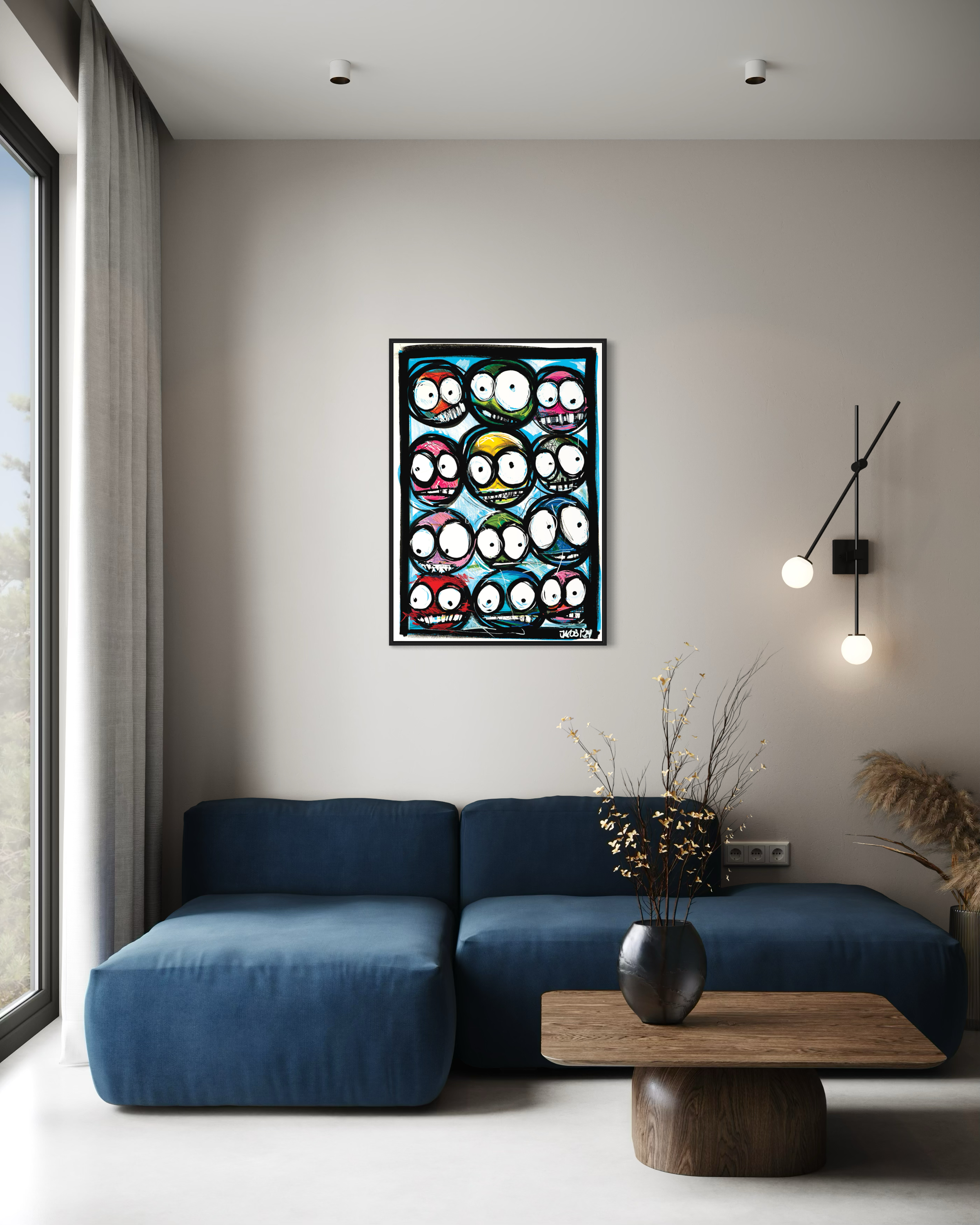 Faces No 01  - Poster