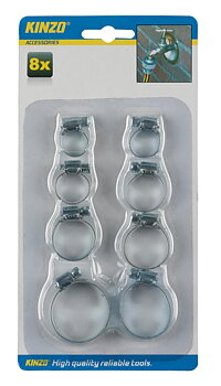 Slangklämmor 8-pack