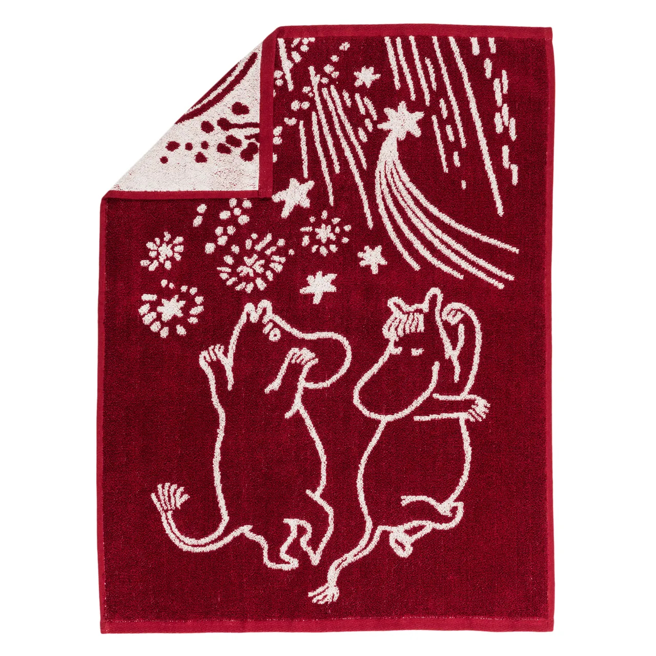 Mumin Handduk 50x70 cm - Festliga stunder (Moomin 80)