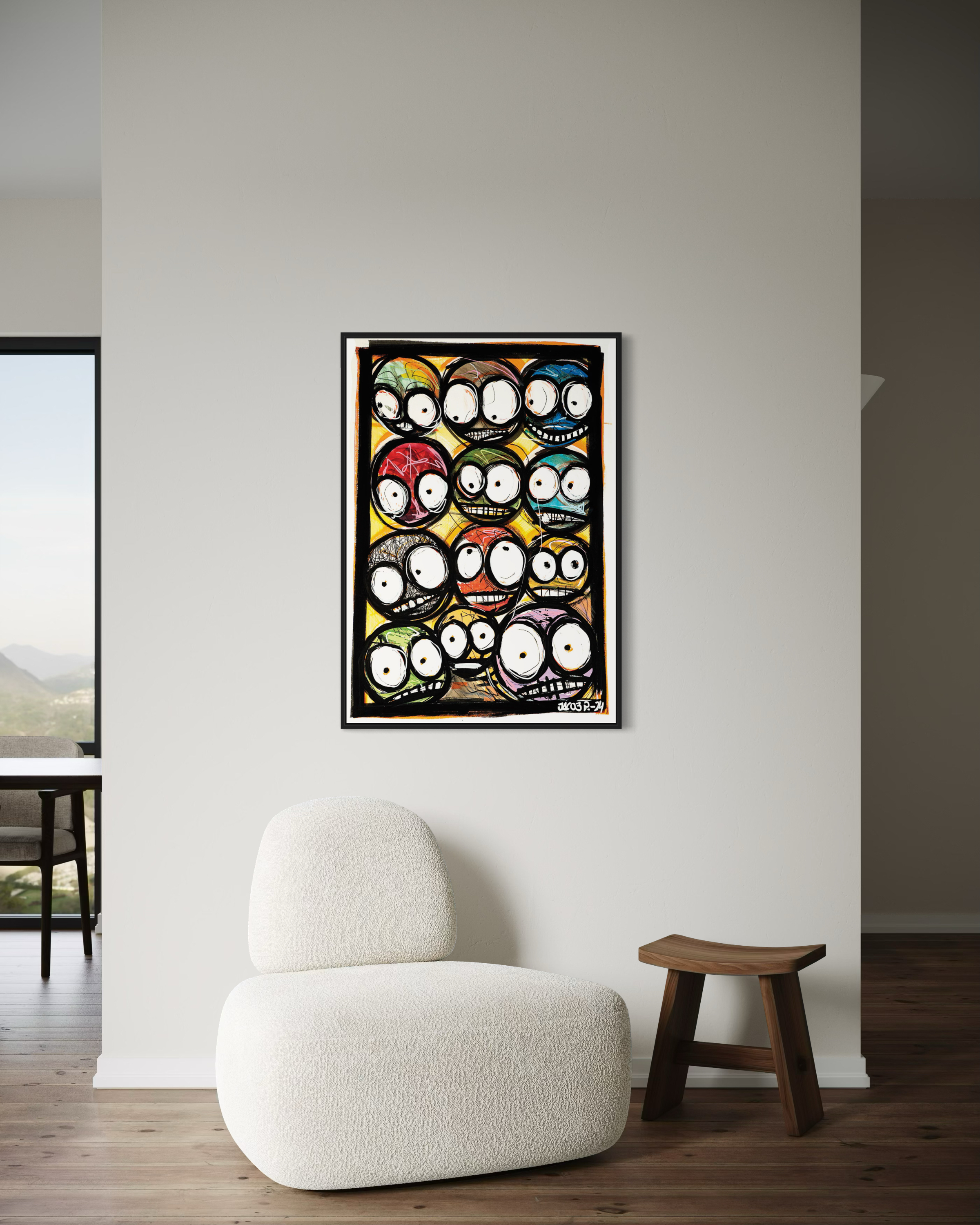 Faces No 02  - Poster
