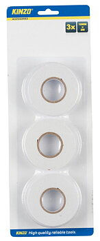 Dubbelhäftande tejp 18mmx1,6mmx2m 2-pack