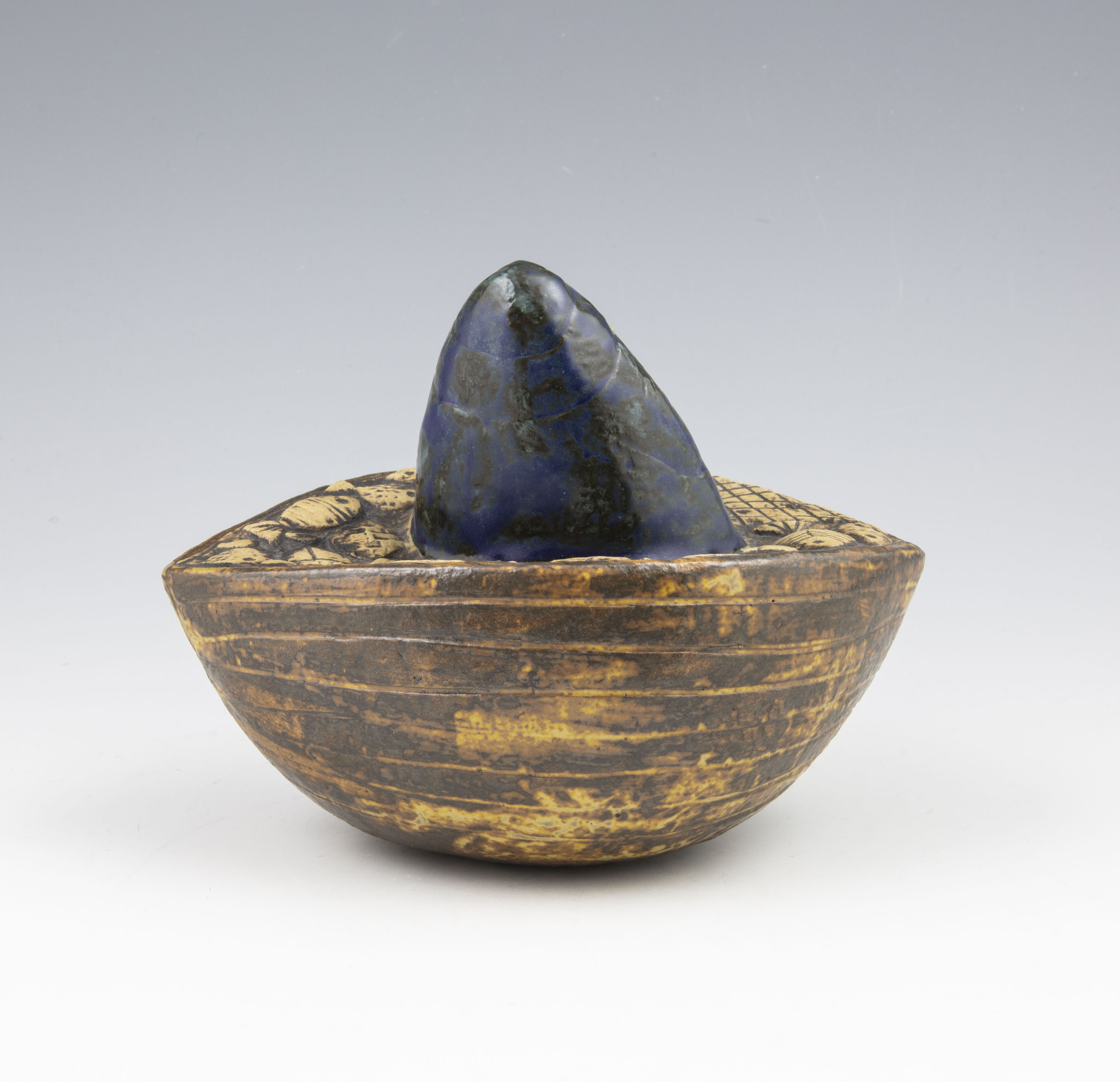 Sculptures - Fisherman in a boat - 3