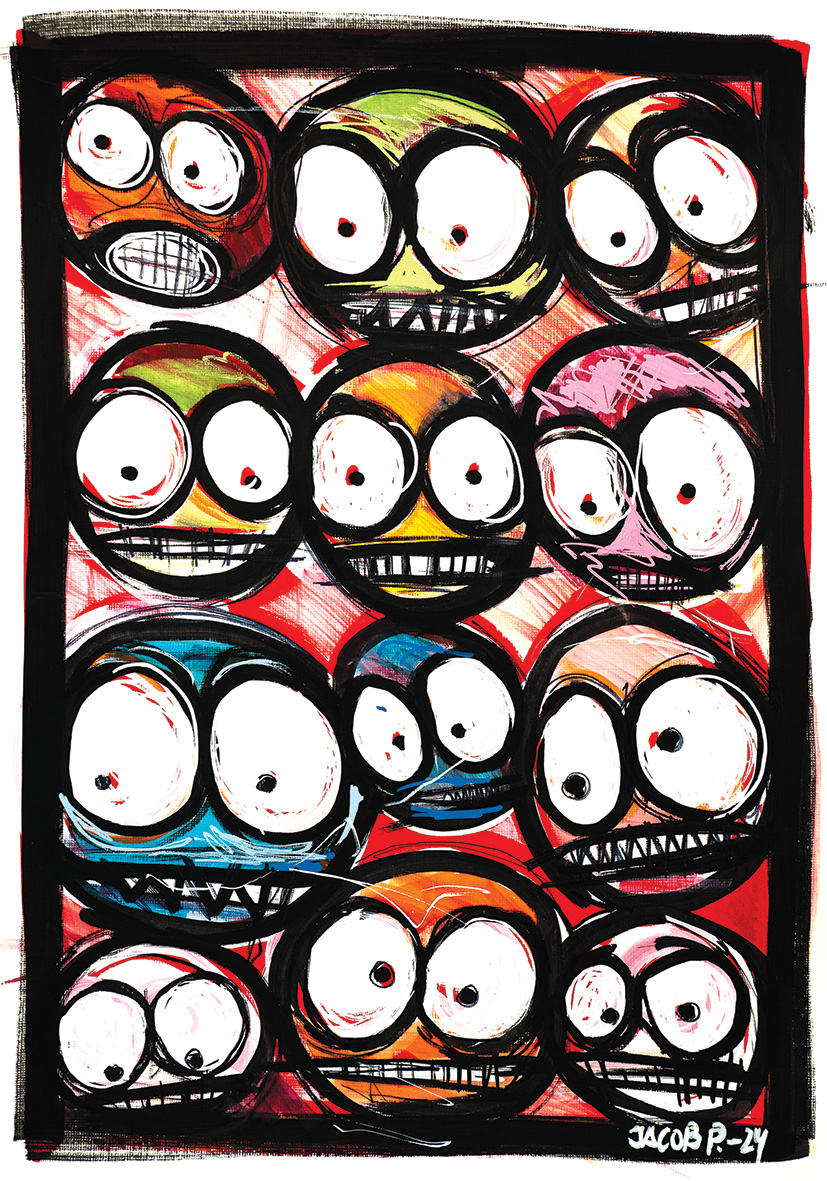 Faces No 03  - Poster - 2