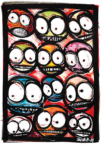 Faces No 03  - Poster