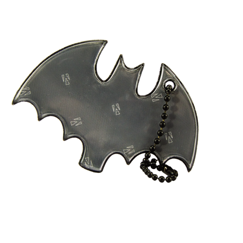 Reflecting tag - Bat, black