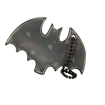 Reflecting tag - Bat, black
