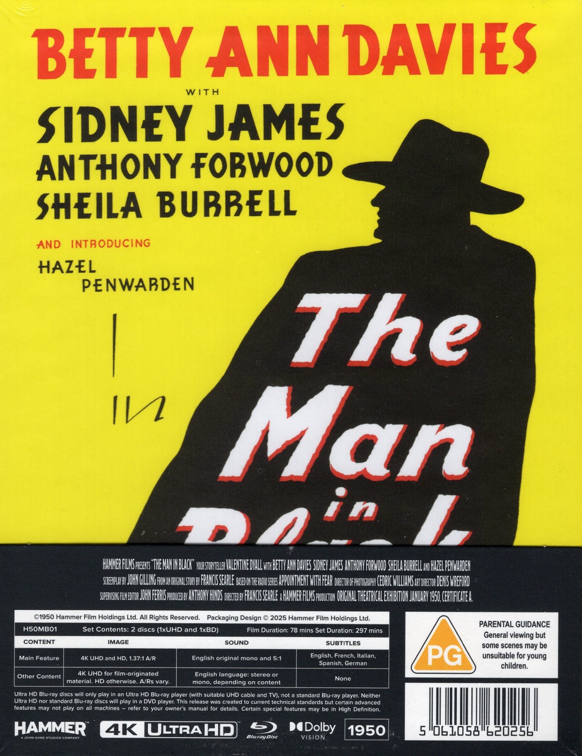 The Man in Black (Collector's Limited Edition) (ej svensk text) (4K Ultra HD + Blu-ray) - 2