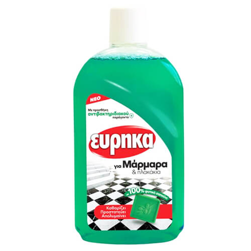 eurika, Cleaning fluid for marble and tiles with vegetable soap without chlorine 1 liter