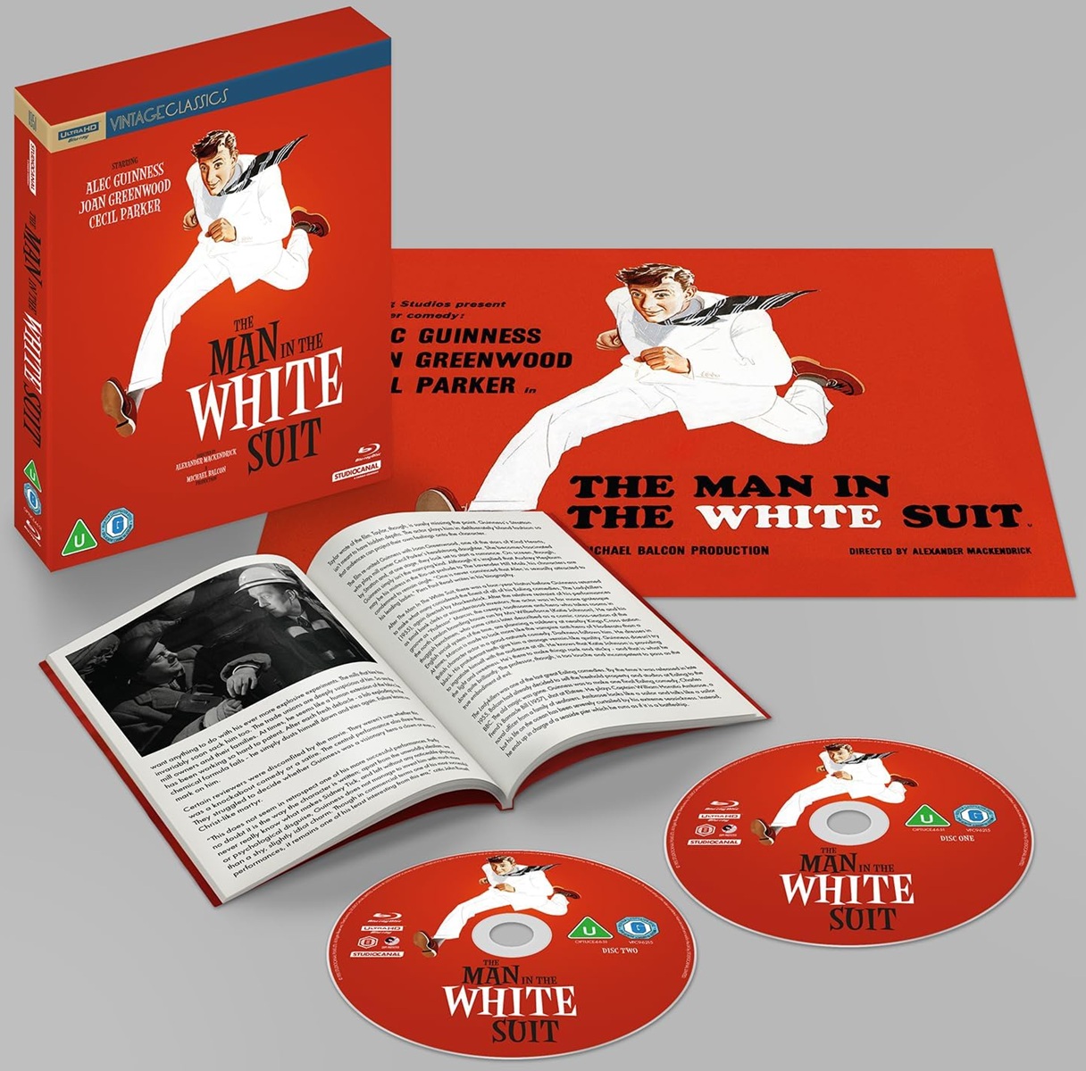 The Man In The White Suit (Collector's Limited Edition) (ej svensk text) (4K Ultra HD + Blu-ray)