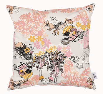 Moomin Cushion Cover 50x50 cm - Pink