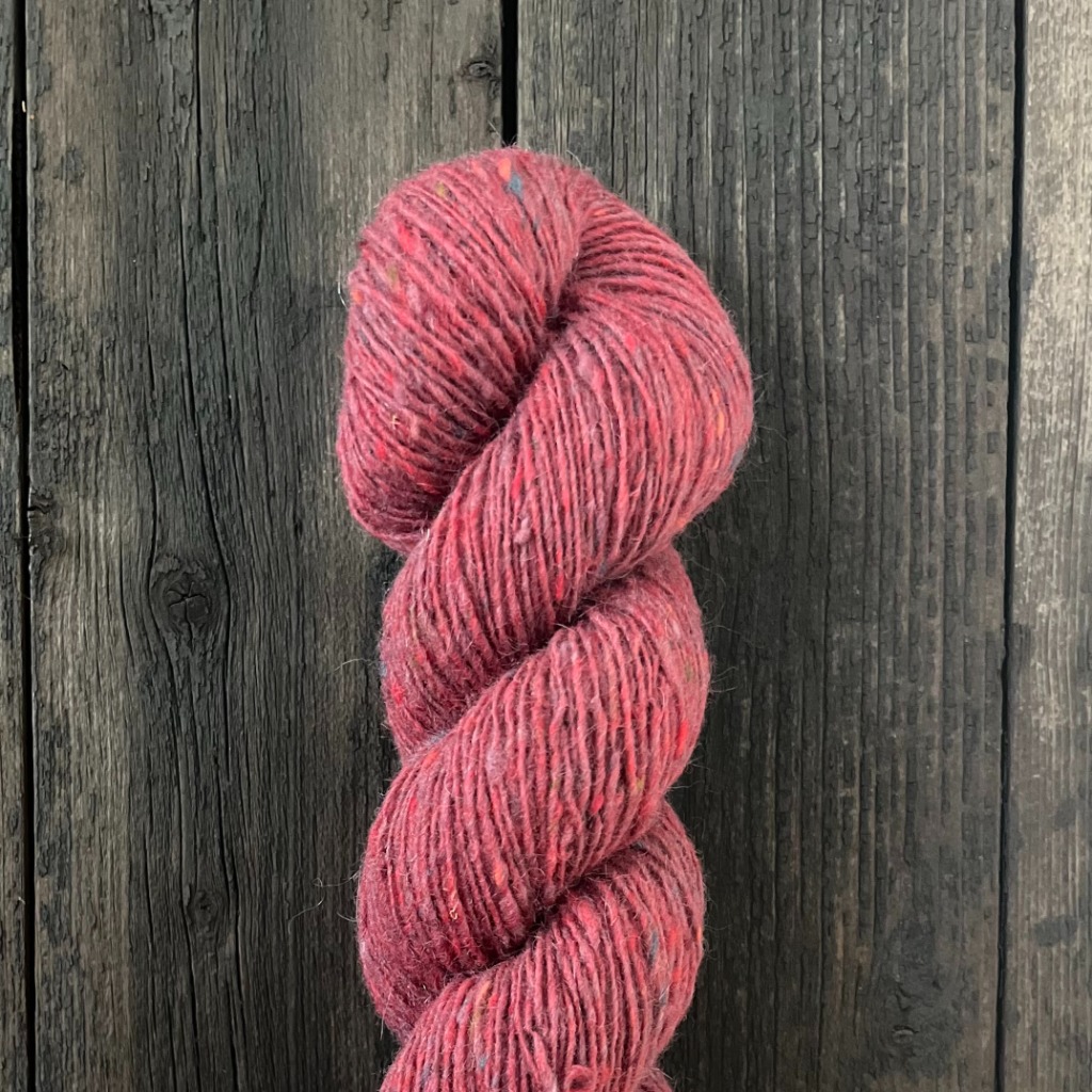 ISAGER TWEED PLUM