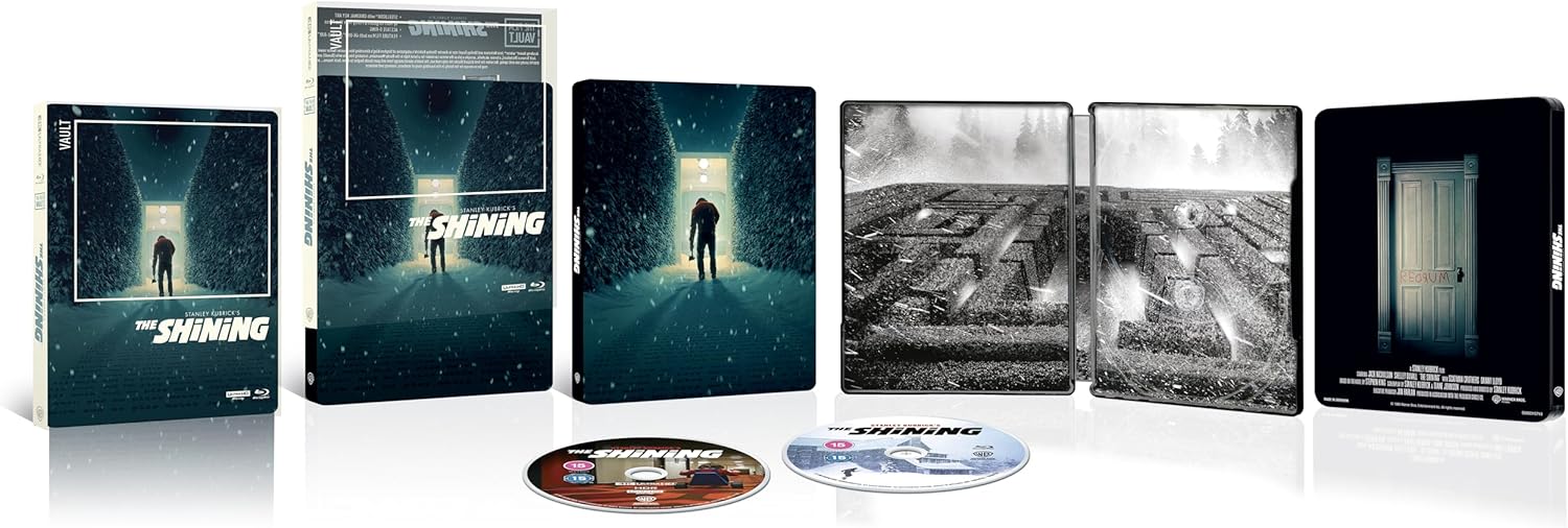 The Shining (The Film Vault Limited Edition Steelbook) (4K Ultra HD + Blu-ray)