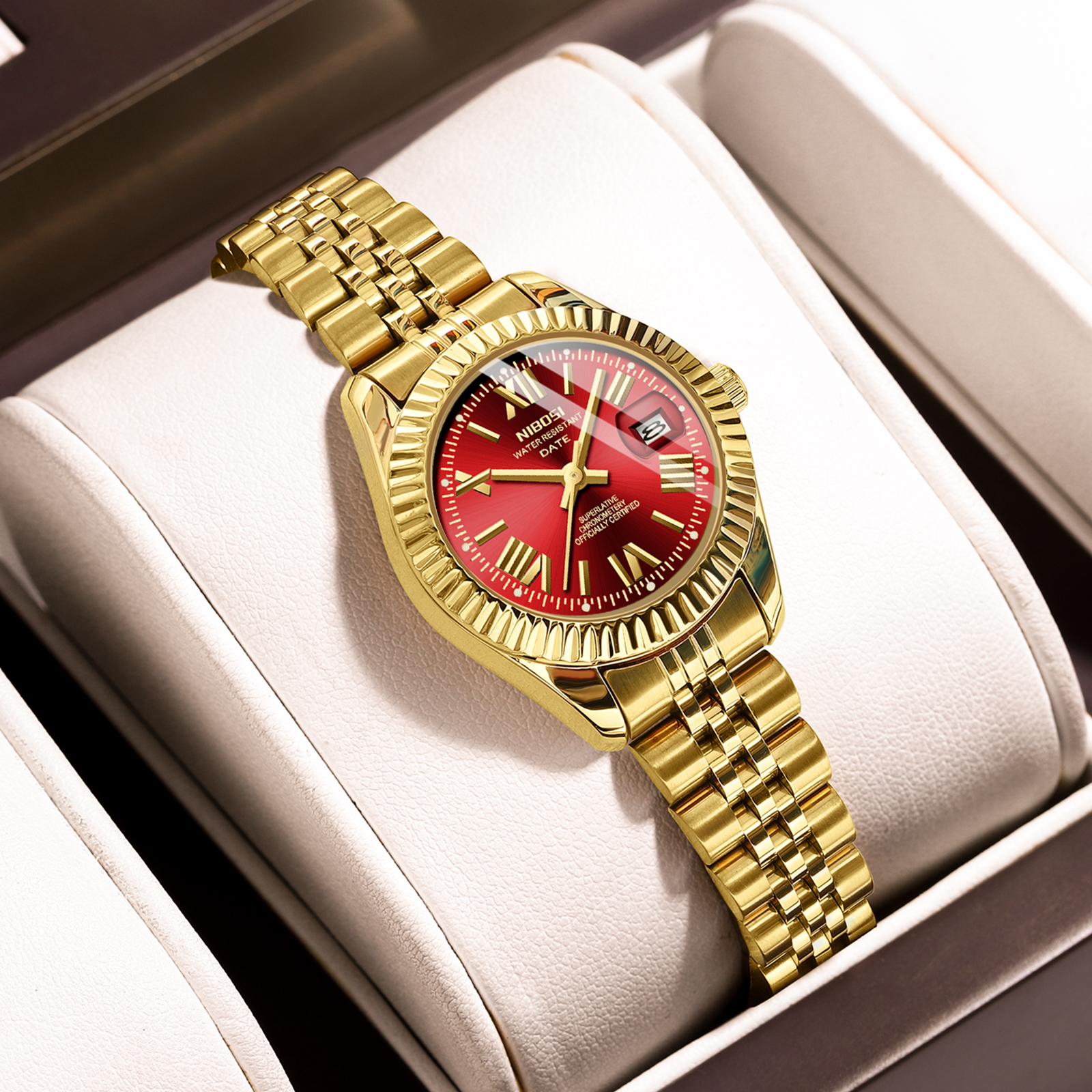 Nibosi Millbury Gold Red - 4