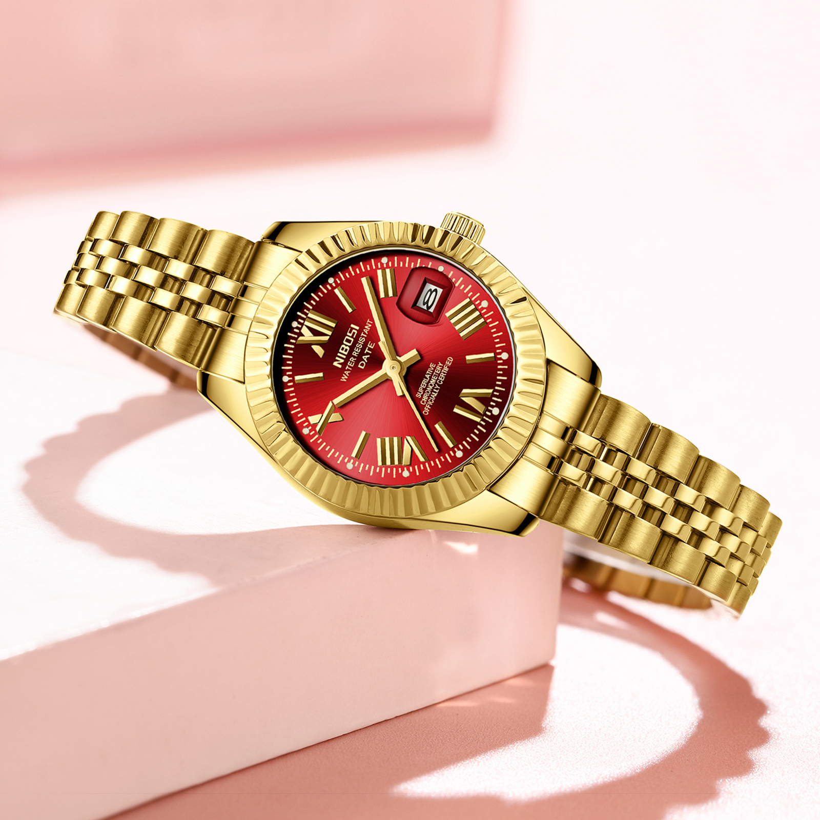 Nibosi Millbury Gold Red - 6