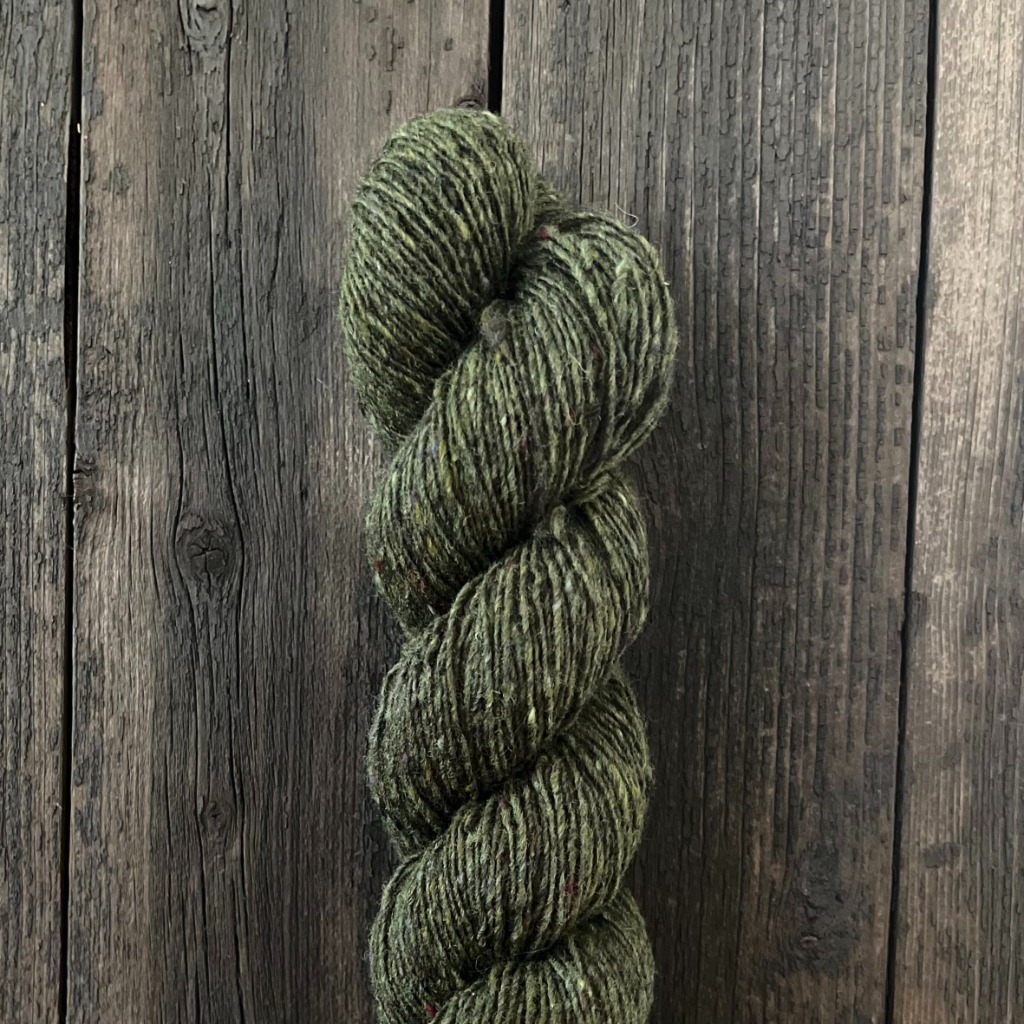 ISAGER TWEED BOTTLE GREEN