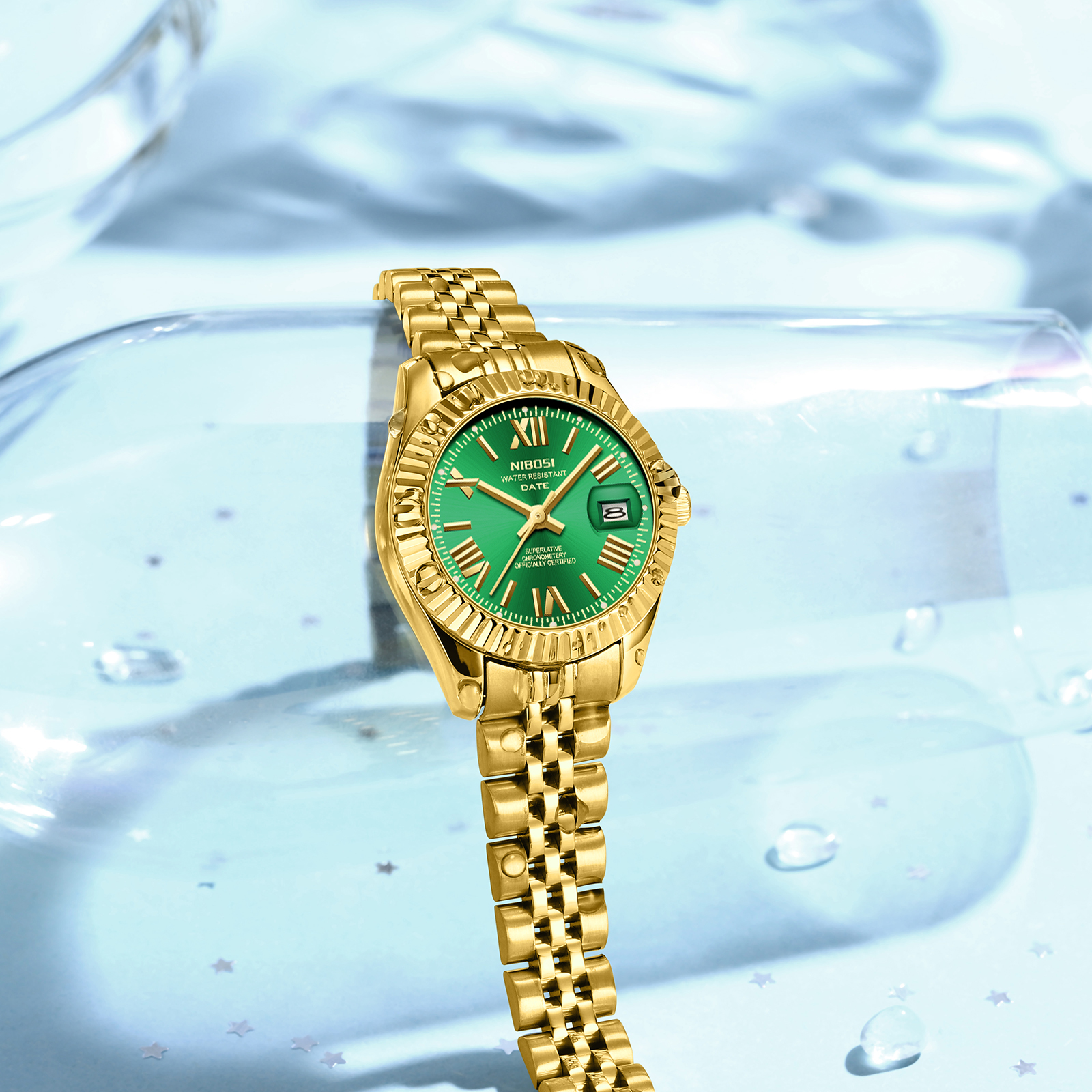 Nibosi Millbury Gold Green - 12