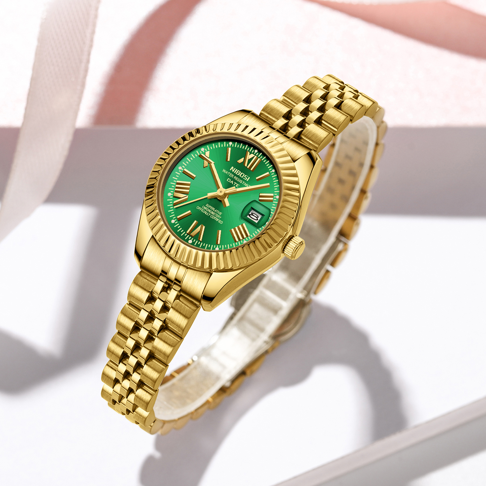 Nibosi Millbury Gold Green - 7