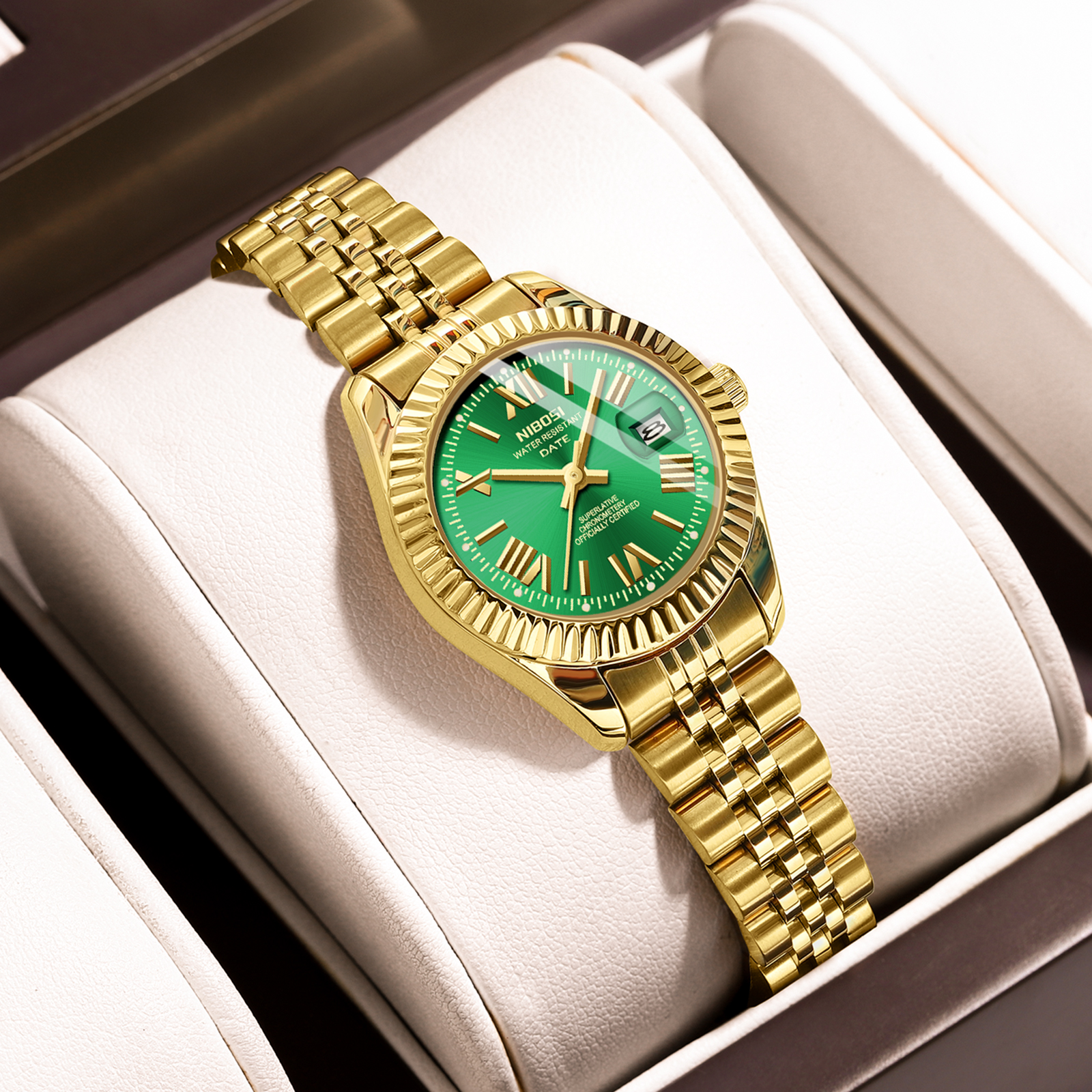 Nibosi Millbury Gold Green - 4