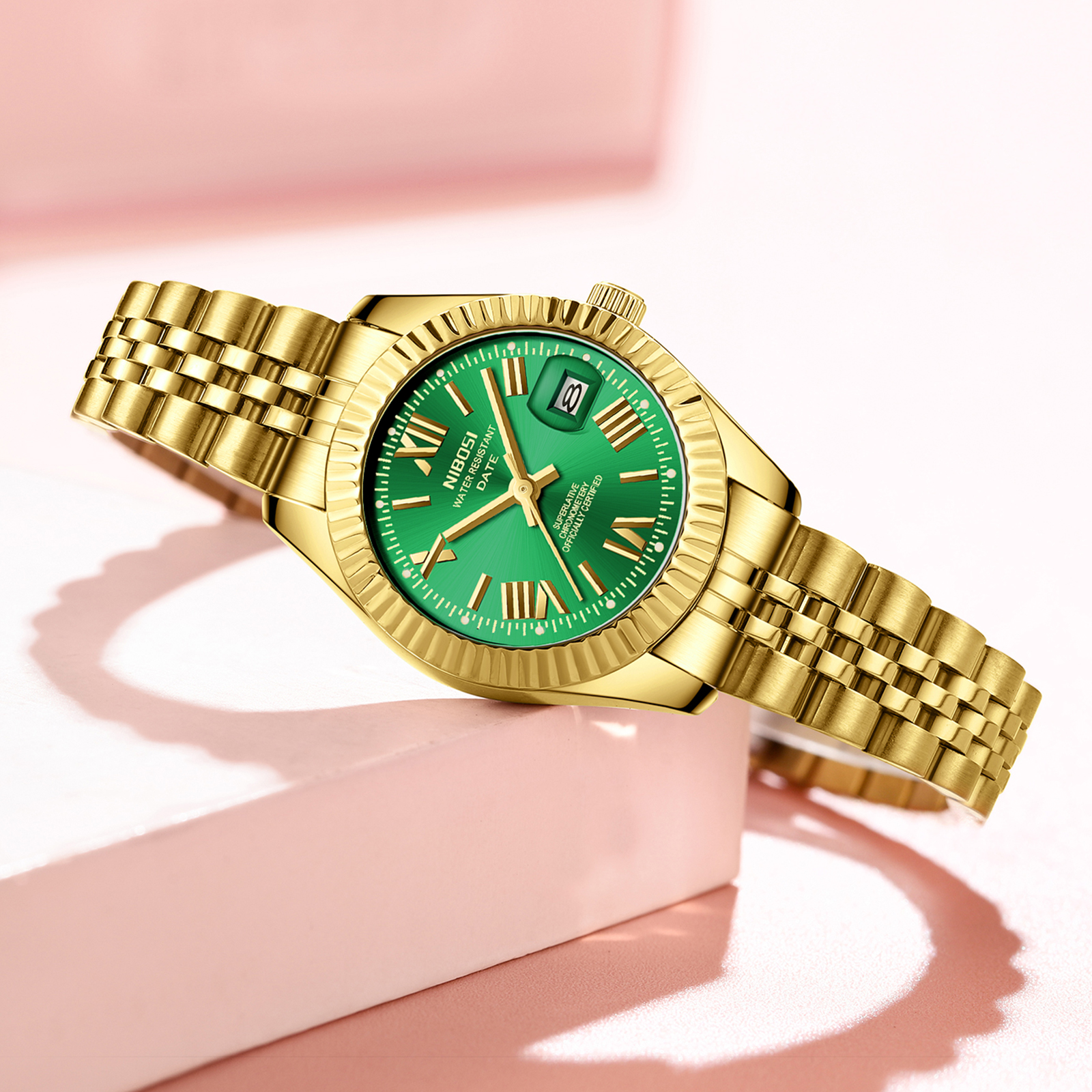 Nibosi Millbury Gold Green - 6