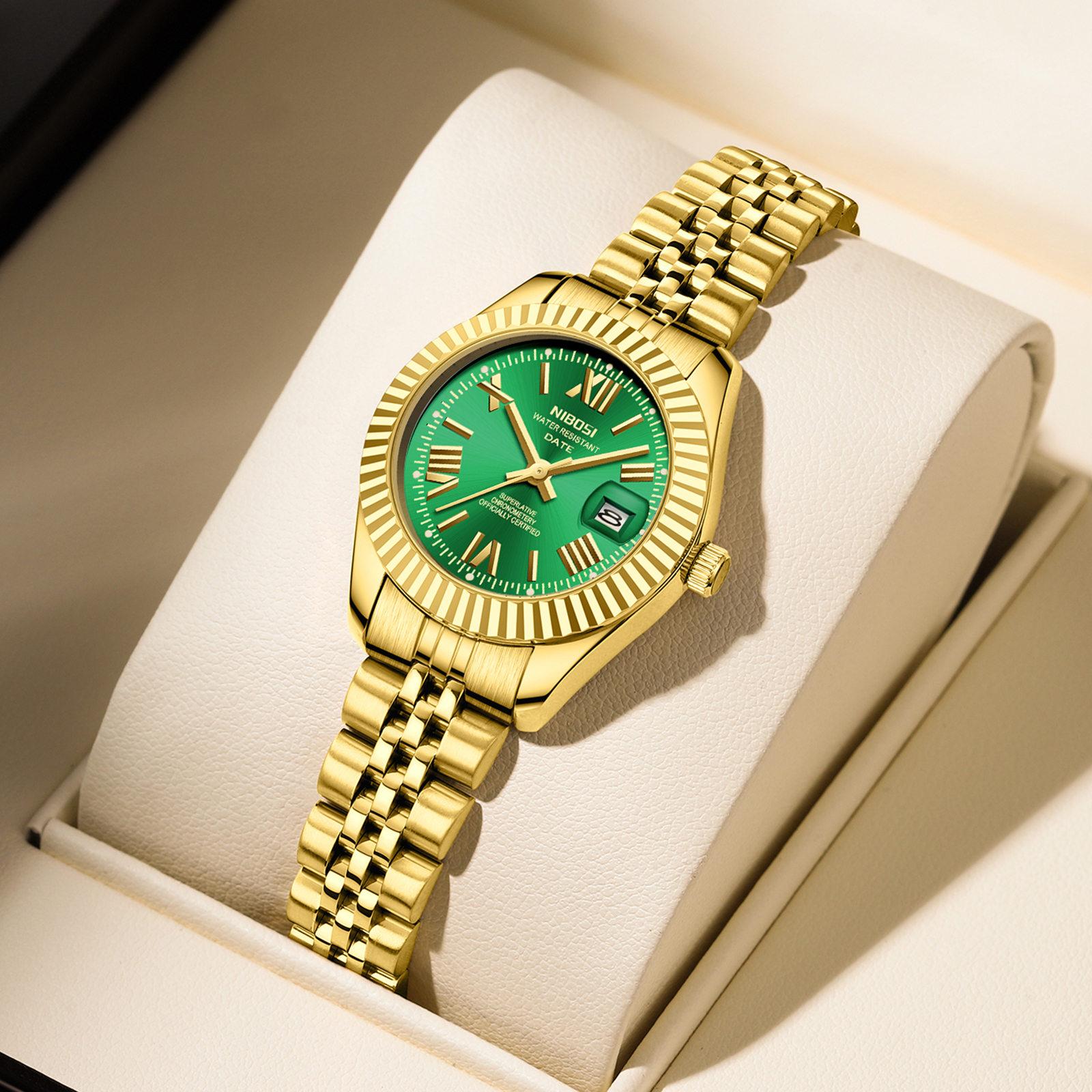 Nibosi Millbury Gold Green - 5