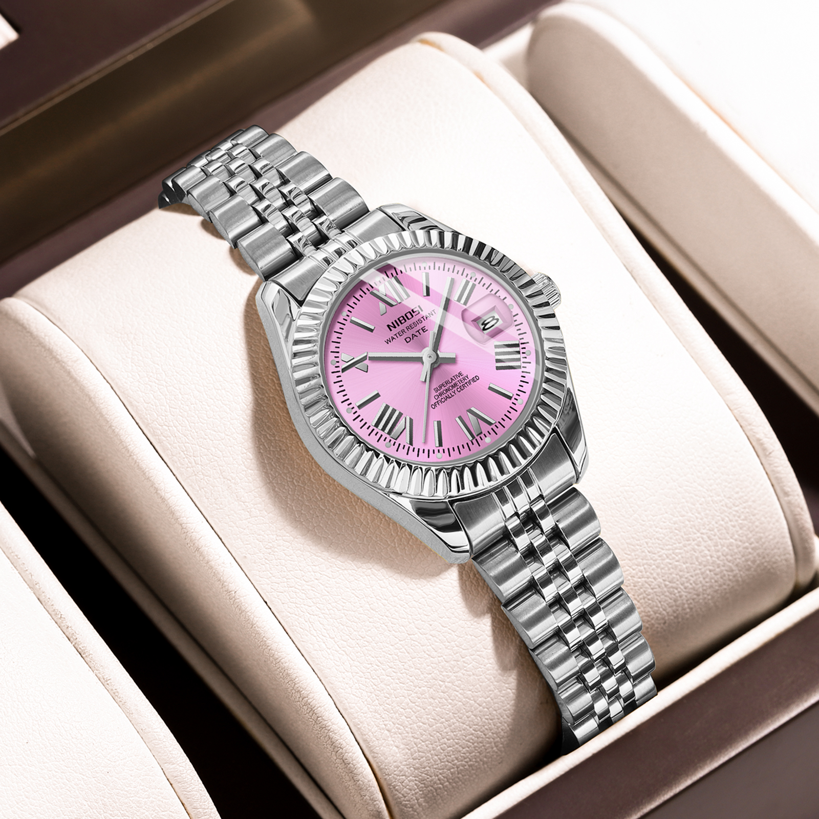 Nibosi Millbury Silver Pink - 4
