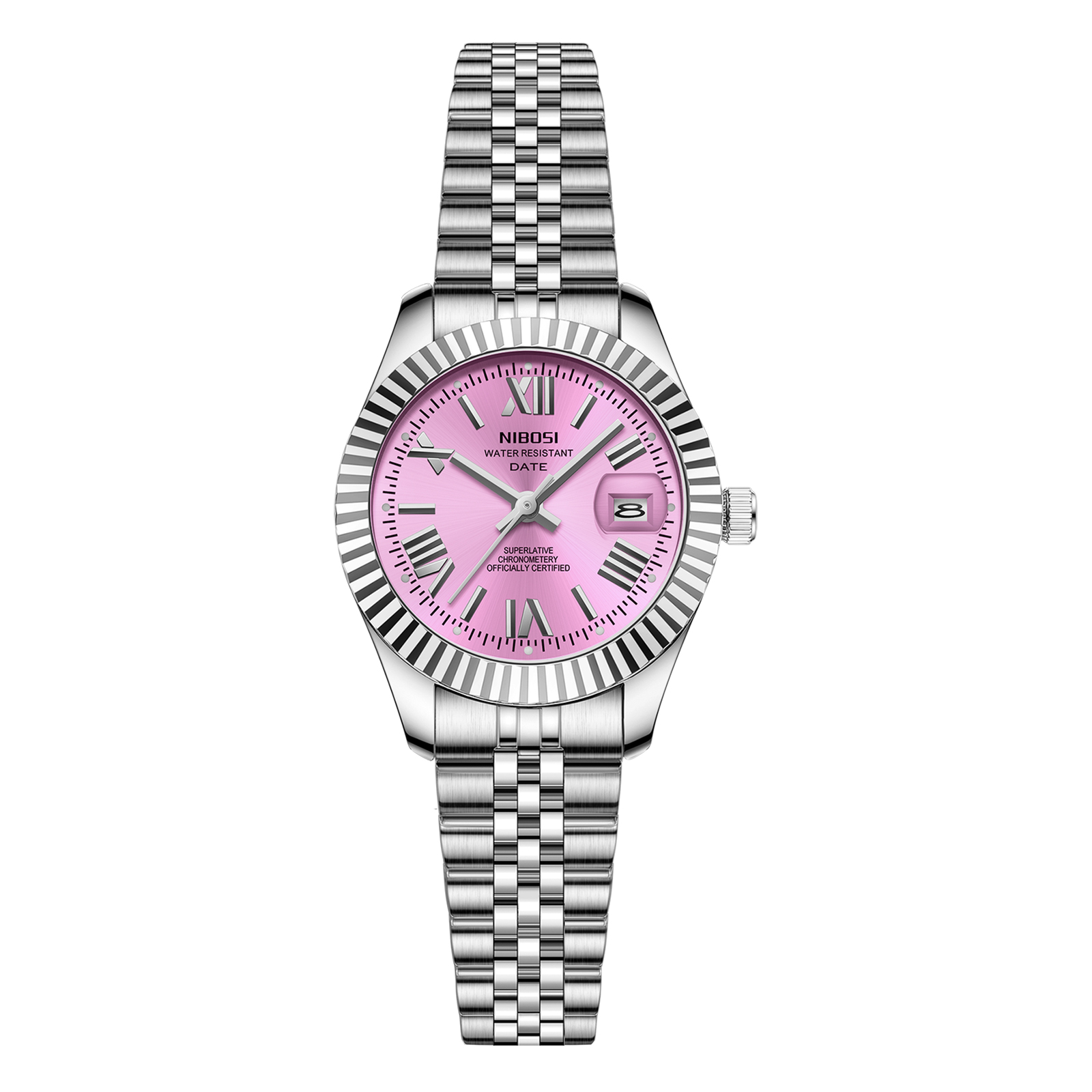 Nibosi Millbury Silver Pink
