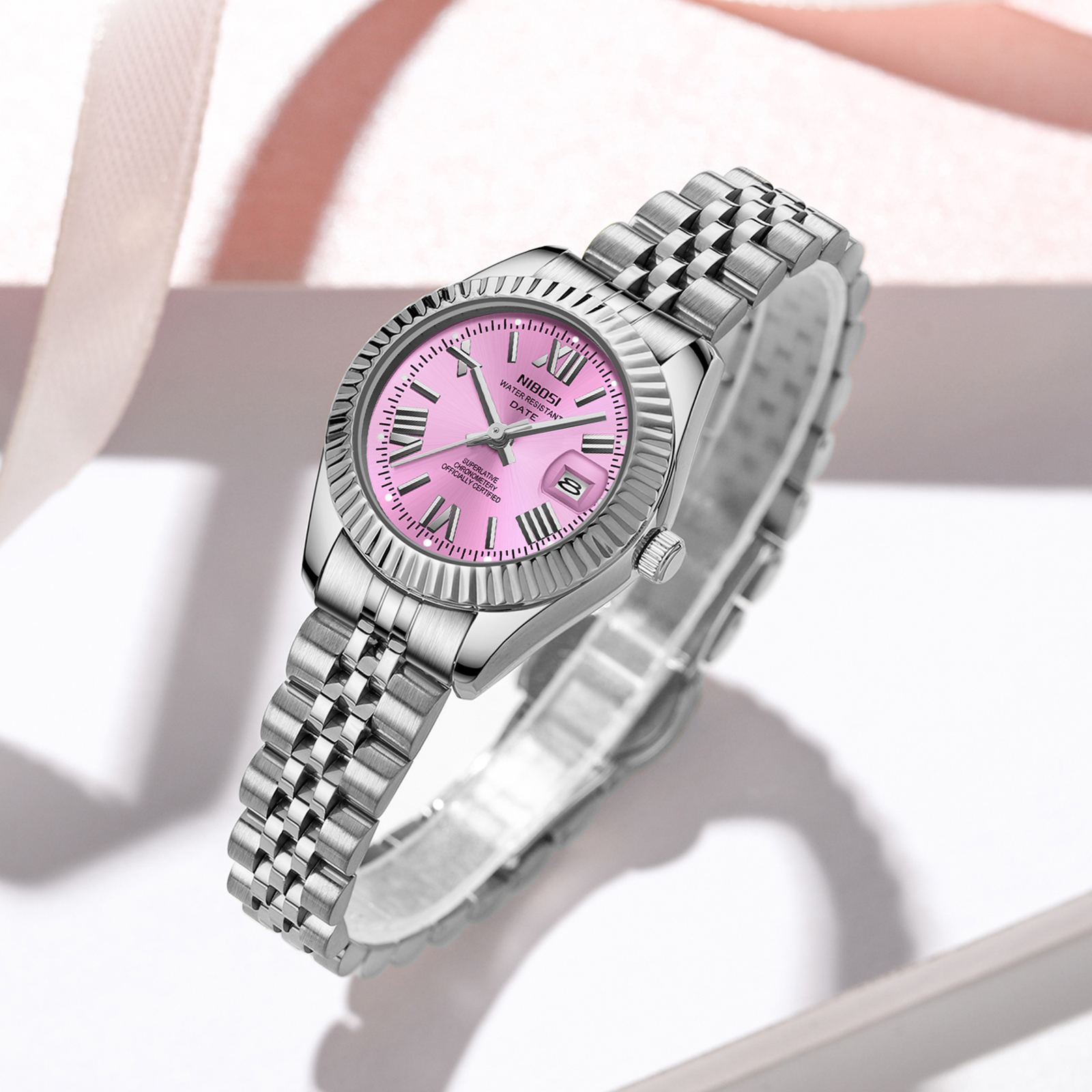Nibosi Millbury Silver Pink - 7