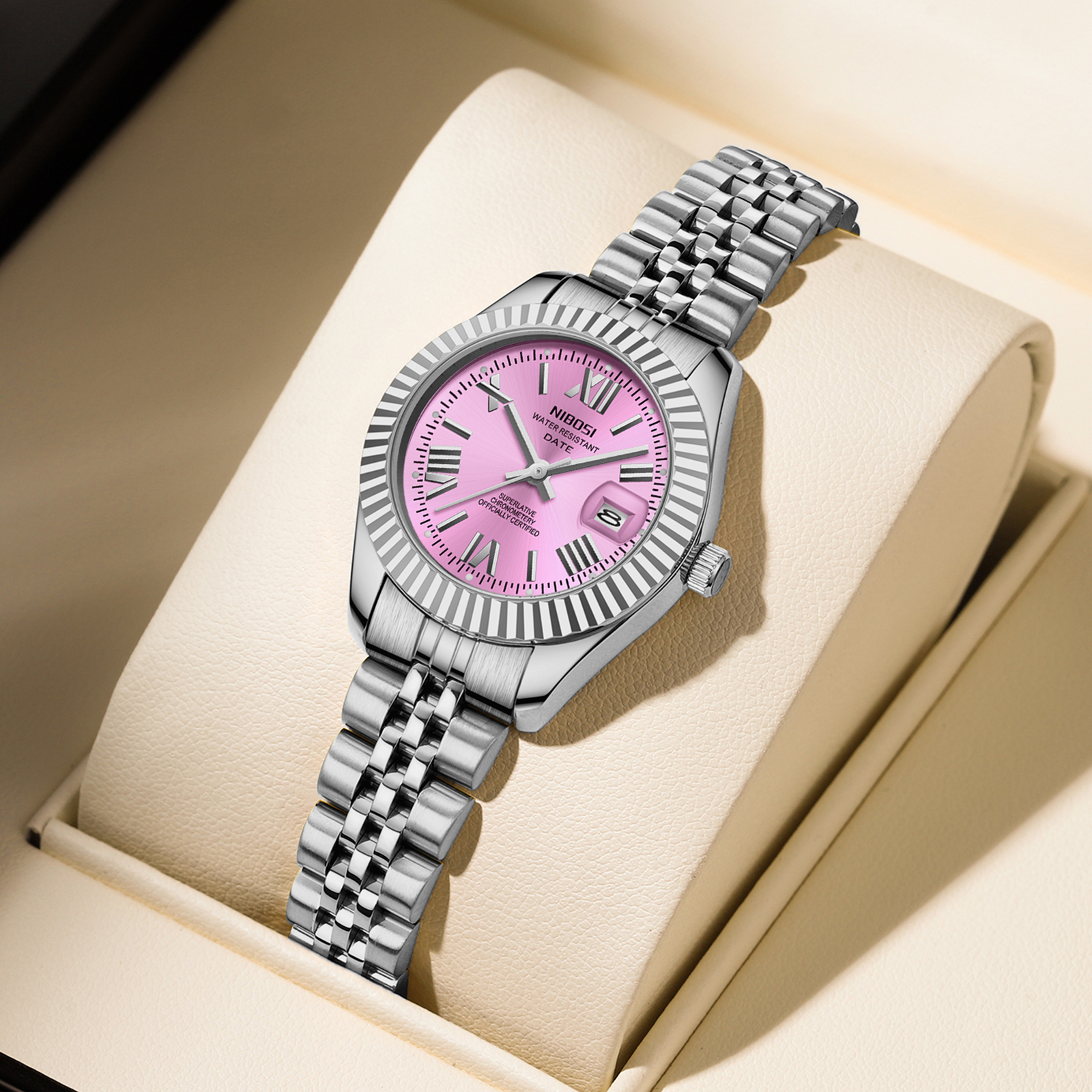 Nibosi Millbury Silver Pink - 5