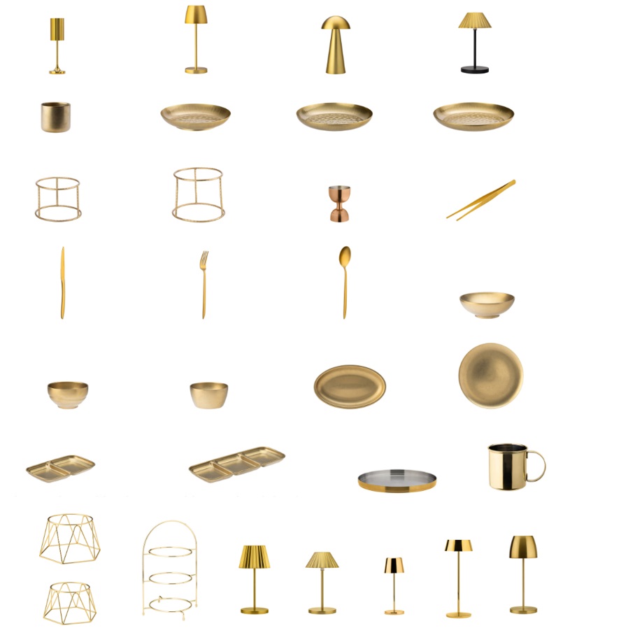 Guld Creative Table