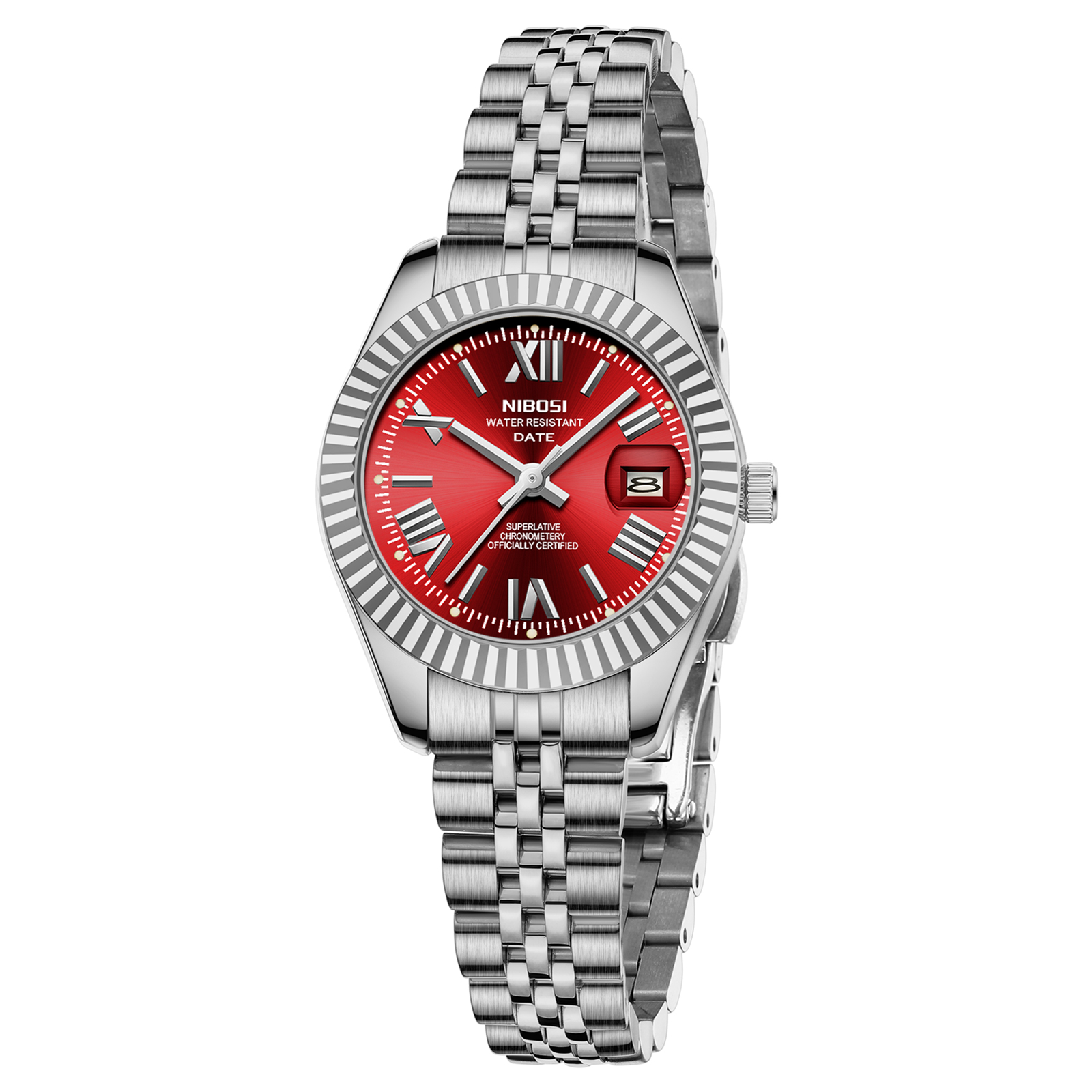 Nibosi Millbury Silver Red - 3