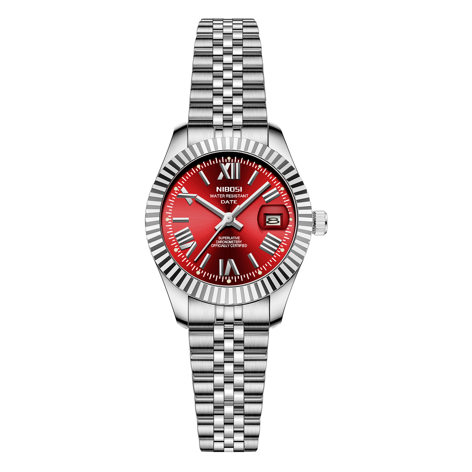 Nibosi Millbury Silver Red