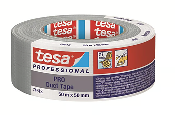 Vävtejp Tesa Professional Pro Silver 50mm x 50m
