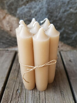 Korta kronljus - Sand 7-pack