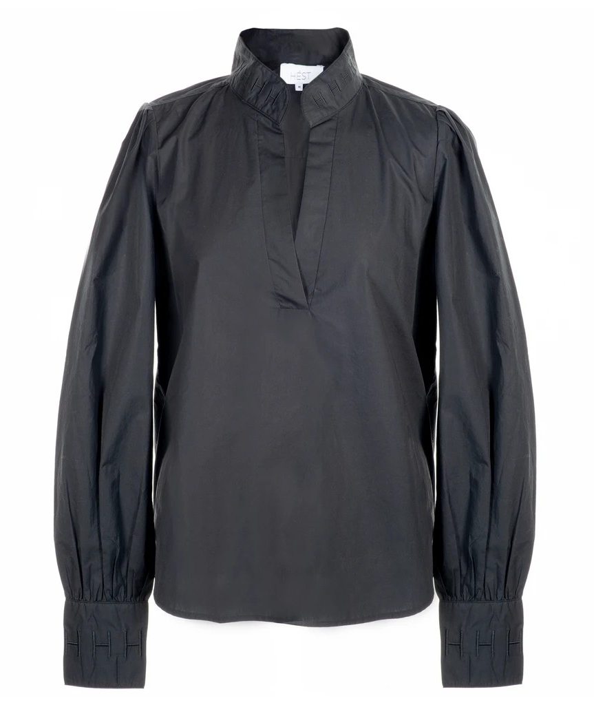 Mie Blouse - Jet Black - Hést