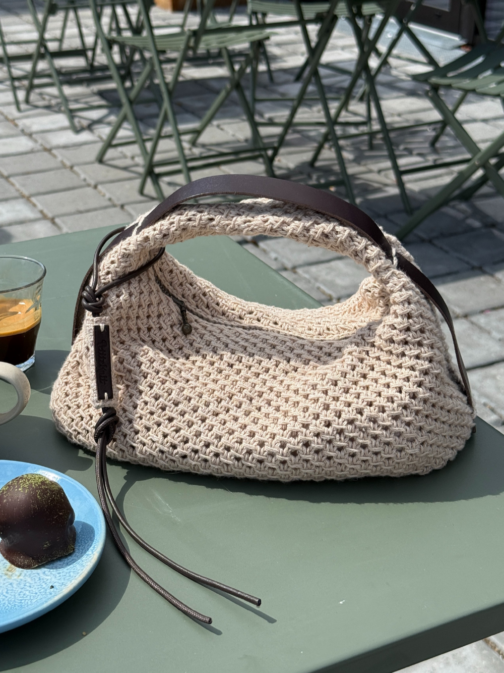 PetiteKnit Juno Bag (21 m hålmönster st 3)