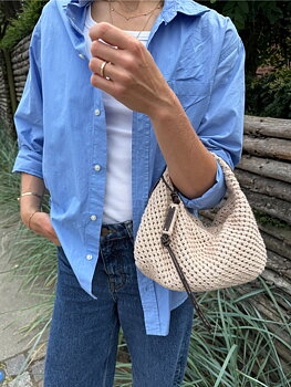PetiteKnit Juno Bag (21 m hålmönster st 3)