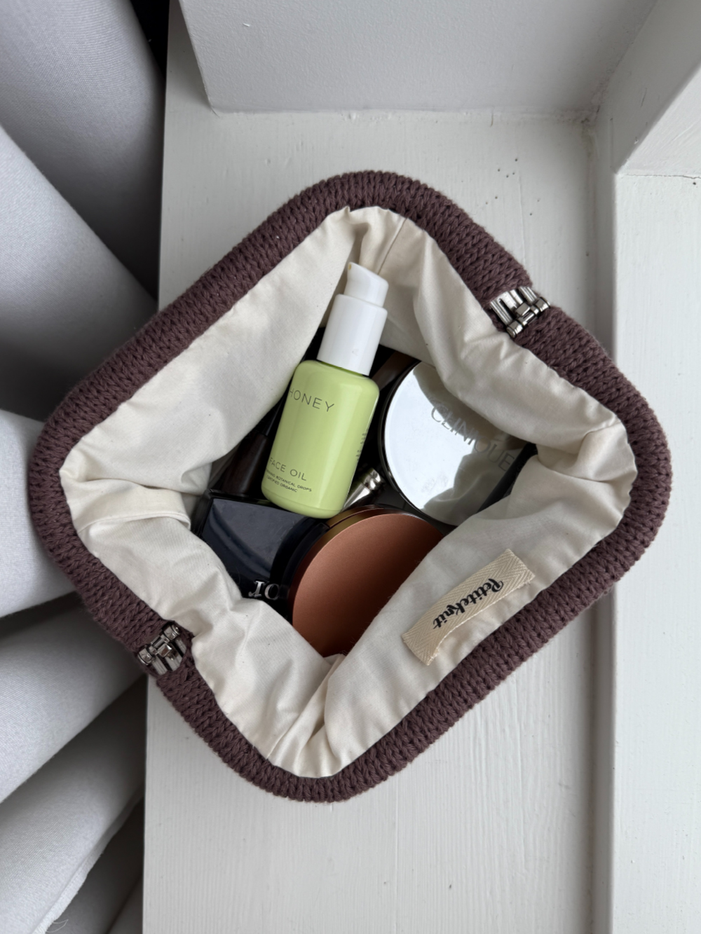 PetiteKnit Juno Clutch (21 m hålmönster st 3) - 2