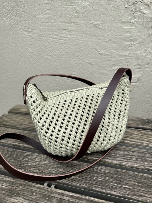 PetiteKnit Florence Bag (18 m hålmönster st 3,5)