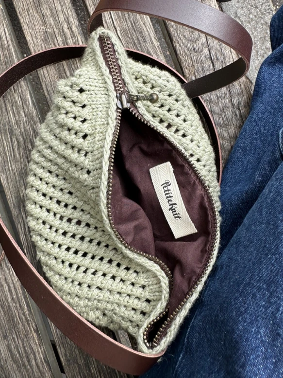 PetiteKnit Florence Bag (18 m hålmönster st 3,5) - 3