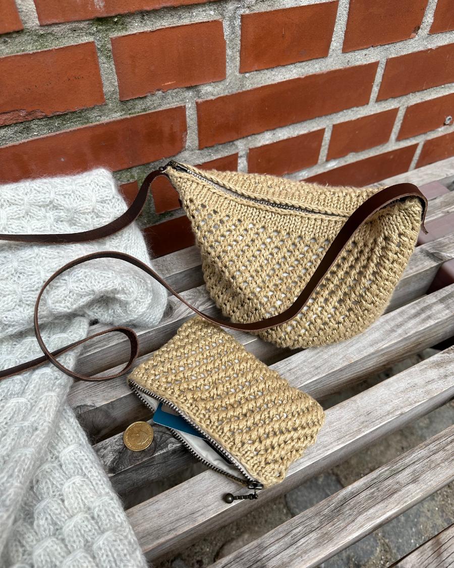 PetiteKnit Florence Bag (18 m hålmönster st 3,5) - 4