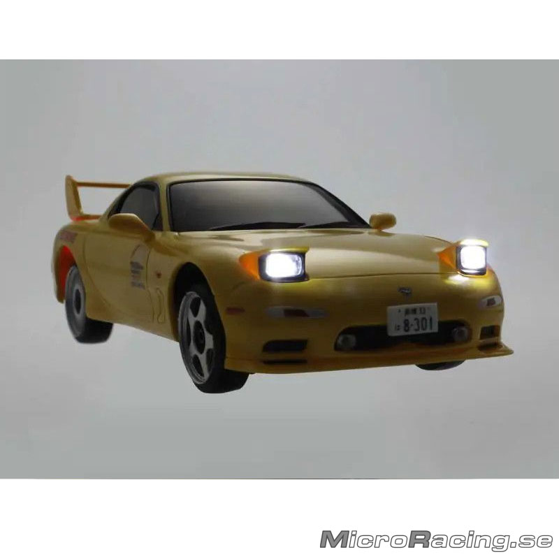 KYOSHO - First MINI-Z INITIAL D Mazda RX-7 FD3S, Yellow - 3